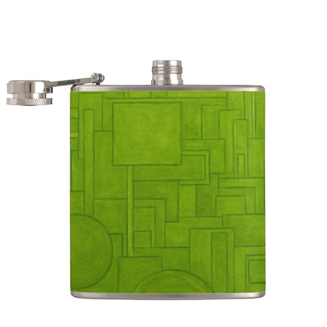 Petaca ¡Frasco Verde Genial! (Abierto)