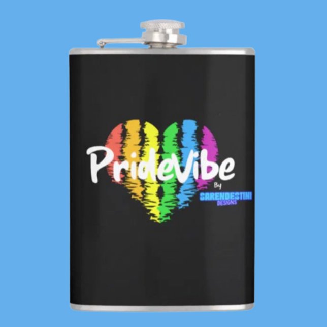 Petaca Frasco Vibrante PrideVibe: Lleva el Orgullo con Ar (Subido por el creador)