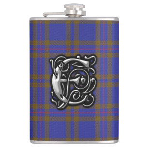 Petaca Frasco viejo de Escocia del tartán de Elliot