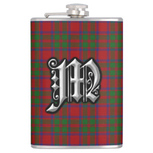 Petaca Frasco viejo de Escocia del tartán de MacKintosh