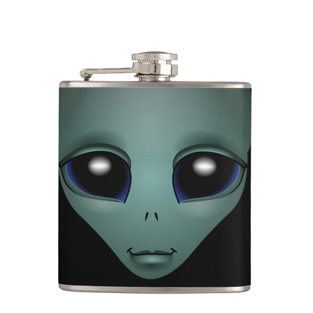 Petaca Frascos Alien Flask Alien Gray Drink Flask Persona (Anverso)