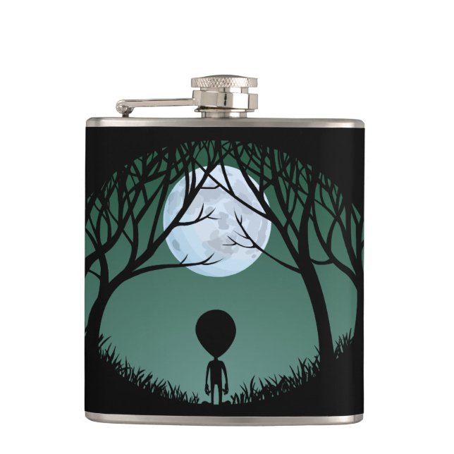 Petaca Frascos Alien Flask Alien Gray Drink Flask Persona (Anverso)