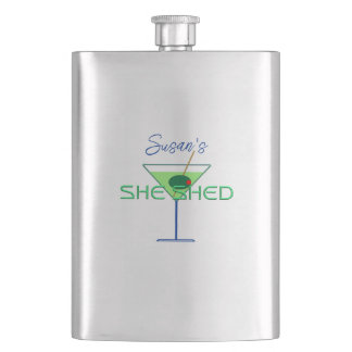 Petaca Frascos de bar She Shed Woman's Man Cave