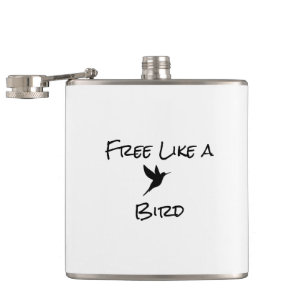 Petaca Free Like a Bird Vinyl Wrapl Flask