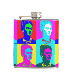 Petaca Frida Kahlo inspiró el retrato