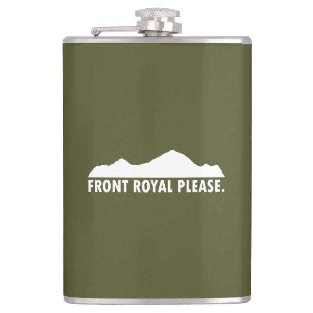 Petaca Front Royal Virginia Please (Anverso)