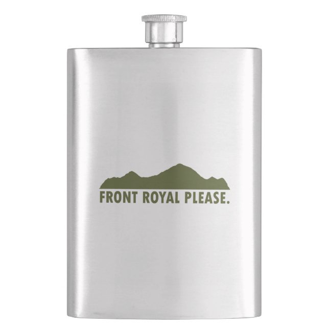 Petaca Front Royal Virginia Please (Anverso)