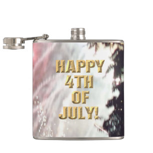 Petaca Fuegos artificiales 14 4 de julio matraz envuelto