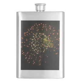 Petaca Fuegos artificiales 4 matraz de acero inoxidable