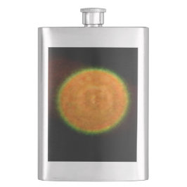 Petaca Fuegos artificiales 9 matraz de acero inoxidable