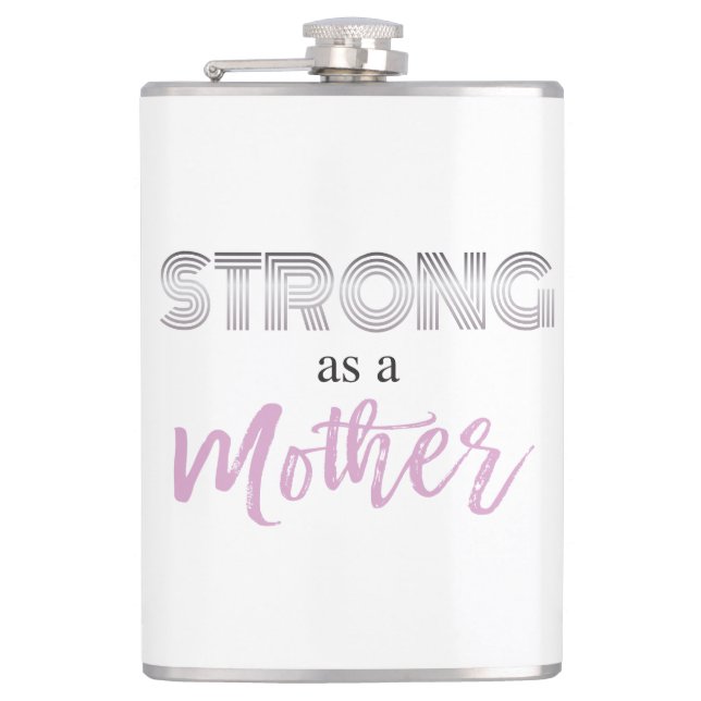 Petaca Fuerte como máscara de regalo del Día de la Madre (Anverso)