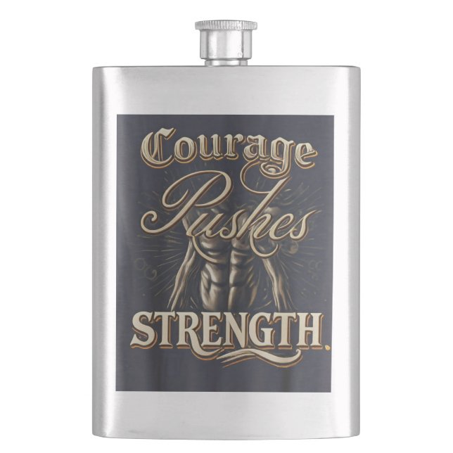 Petaca Fuerza de los palos de valor (Anverso)