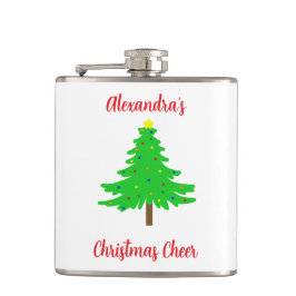 Petaca Fun Festive Merry Christmas Trees