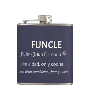 Petaca FUNCLE Uncle Gift Funny Chiste