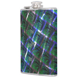 Petaca Fundo com imagem verde triste escura de grado baja