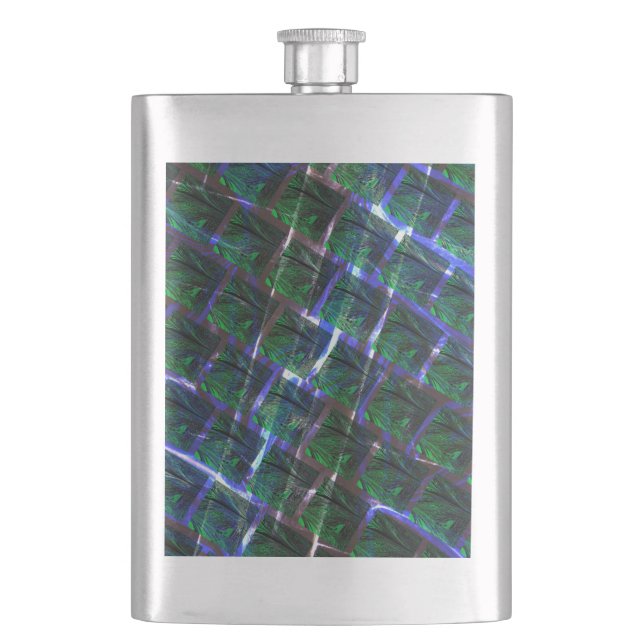 Petaca Fundo de imagem verde solapa escura de grado? (Anverso)