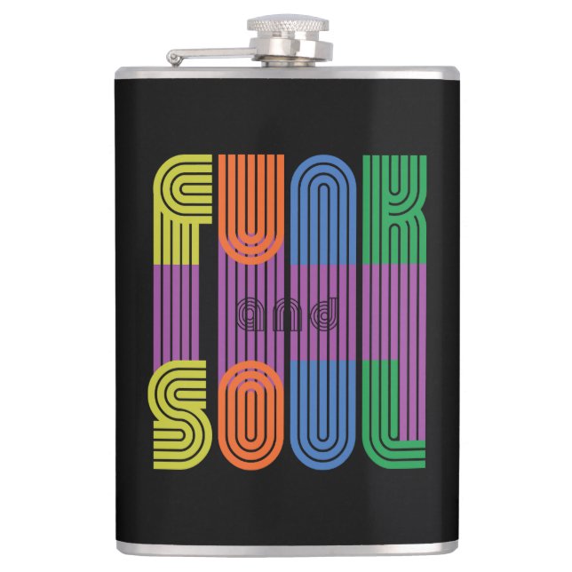 Petaca funk and soul flask (Anverso)