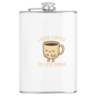 Petaca Funny Coffee Lover Personalizado Diseño