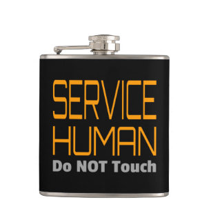Petaca Funny del servicio humano