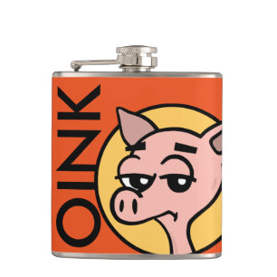 PETACA FUNNY ESTILO PERSONALIZADO PIG VINYL BRAPPEADO FLA