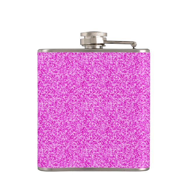 Petaca Funny Flask Flask purpurina de oro (Reverso)