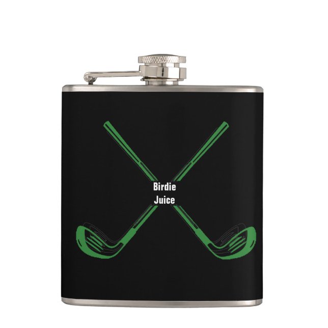 Petaca Funny Golf Flask - Personalizado Golfer Gift & Bar (Anverso)