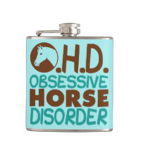 Funny Horse Lover Equine Verde azulado