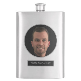 Petaca FUNNY Personalizado Face Photo Groomsman Gift