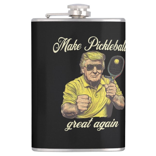 Petaca Funny Pickleball Lovers Graphics Pickle Ball (Anverso)