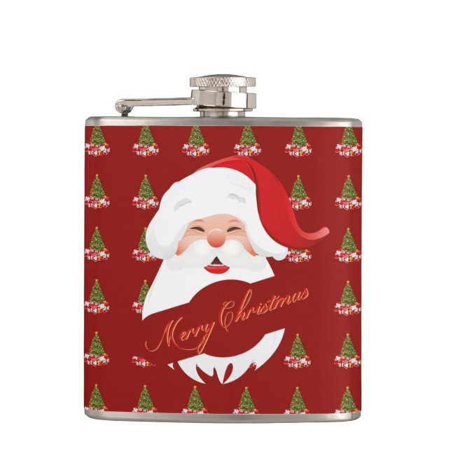 Petaca Funny Santa - Vinyl Flask (Anverso)