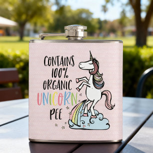Petaca Funny Unicorn - Unicornio Orgánico