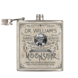 Petaca Funny Vintage Moonshine Hillbilly Medicine Persona