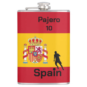 Petaca Fútbol en España, personalizable