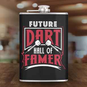 Petaca Futuro Salón Dart de Famer Vinyl Wrapped Flask 8 o