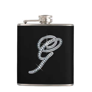 Petaca G Script "Diamond Bling" Flask