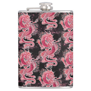 Petaca Galaxia del Dragón Rojo