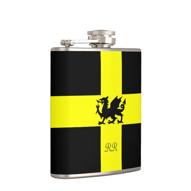 Petaca Gales Patrióticos Dragon St Davids Hip Flask (Derecha)