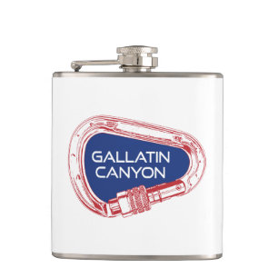 Petaca Gallatin Canyon Montana Escalada en Roca Mosquetón