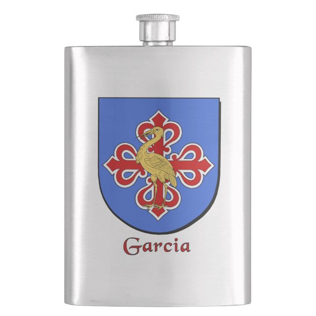 Petaca Garcia Heraldic Shield (Anverso)