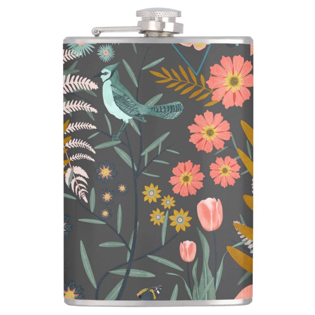 Petaca Garden of birds (Anverso)