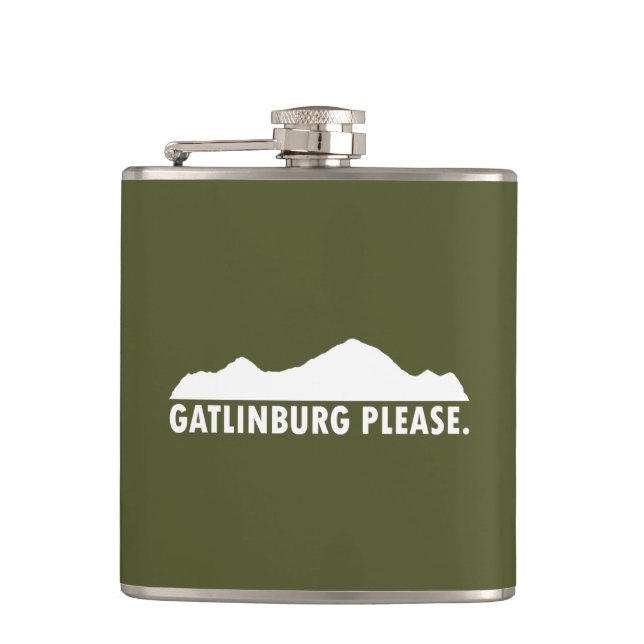Petaca Gatlinburg Tennessee Please (Anverso)