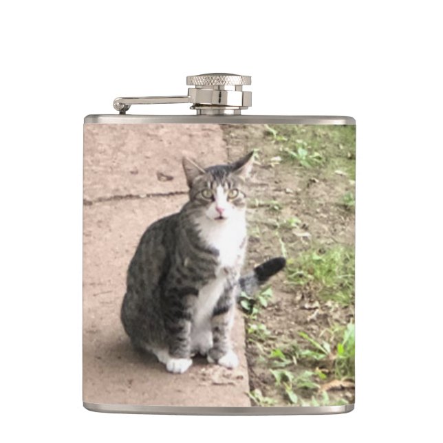 Petaca Gato (Anverso)