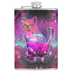 Petaca Gato Cósmico Iota