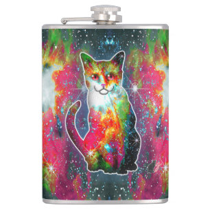 Petaca Gato Cósmico Omega