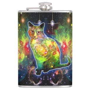 Petaca Gato Cósmico Omicron