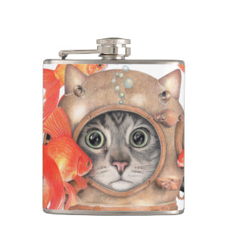 Petaca Gato del espacio