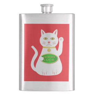 Petaca Gato Lucky Oriental
