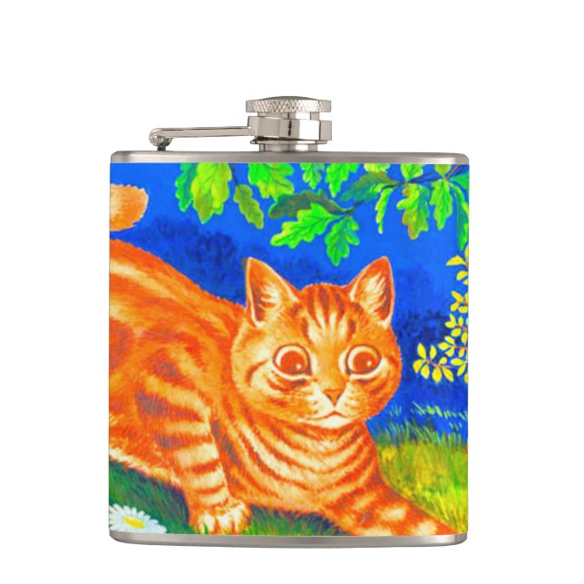 Petaca Gato nocturno (Anverso)