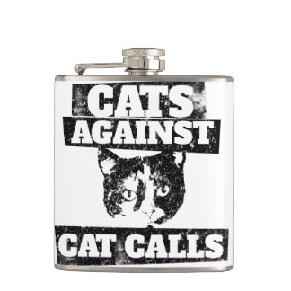 Petaca Gatos contra llamadas de gatos