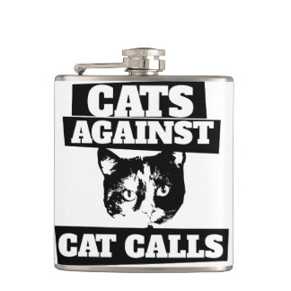 Petaca Gatos contra llamadas de gatos